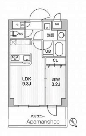 【ドゥーエ曳舟の間取り】