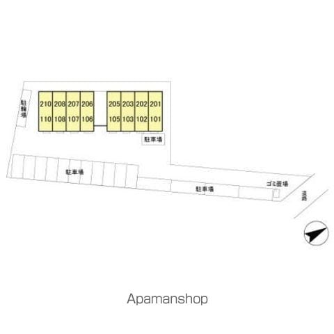 リバーバード 205 ｜ 千葉県柏市高柳1614-73（賃貸アパート1K・2階・25.68㎡） その24