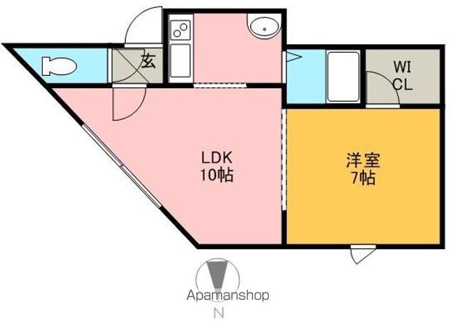 KIRAMECK円山東IIの間取り写真