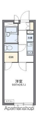 レオパレス宮前[1K/19.87m2]の間取図