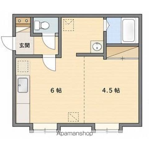 EXCEL川沿の間取り写真