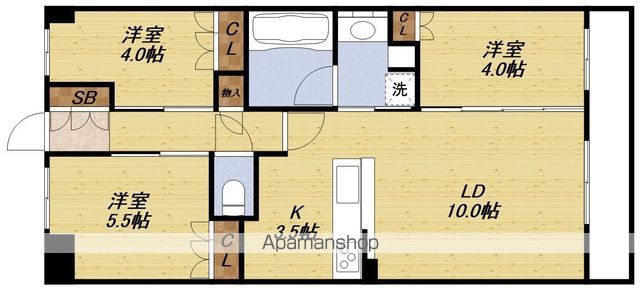 アーバンパーク淡路の間取り写真