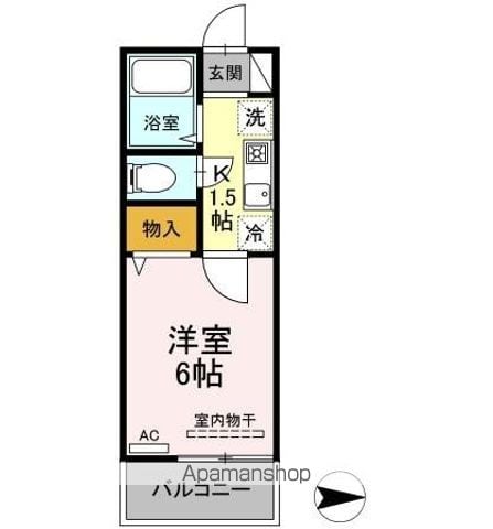 ハイツサワダの間取り写真
