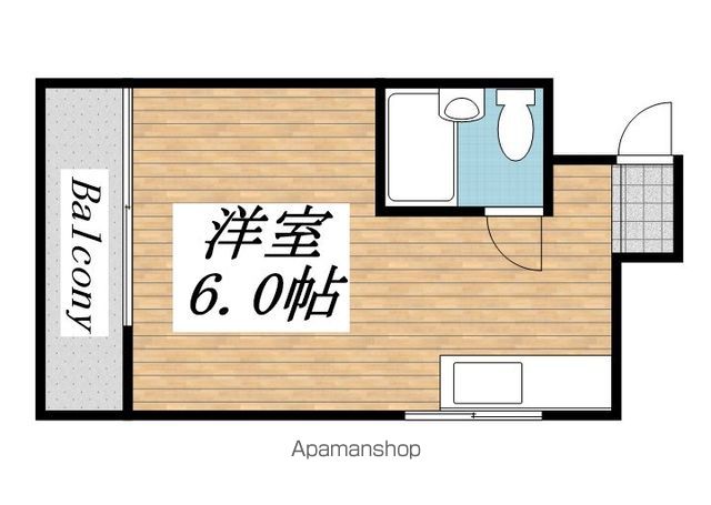 ジュネス三萩野（プレアール吉野町）の間取り