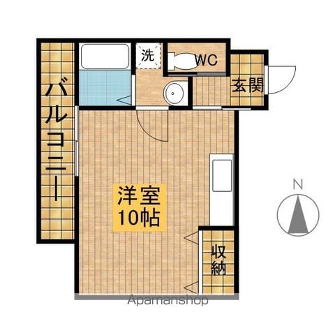 TKマンションVの間取り写真