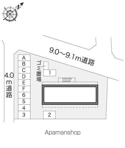 レオパレスＣＡＳＡＡＶＥＮＵＥ　Ⅲ 104 ｜ 東京都府中市緑町１丁目40-1（賃貸マンション1K・1階・19.87㎡） その24