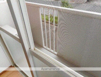 茨城県鹿嶋市旭ケ丘２丁目[2DK/46.13m2]のバルコニー