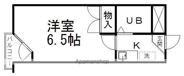ベルシティ旭ケ丘の間取り写真