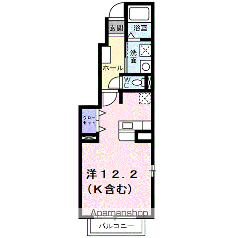 ベルシティSATO Aの間取り写真