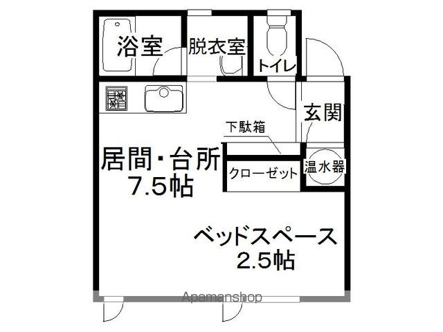 ガレット シュンの間取り写真
