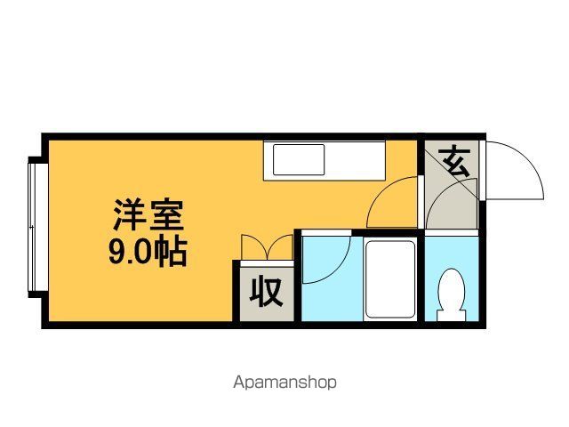 前田ビレッジIの間取り写真