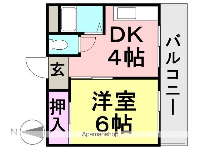 竹馬ビルの間取り写真
