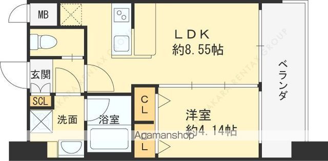 プレジオ城北の間取り写真