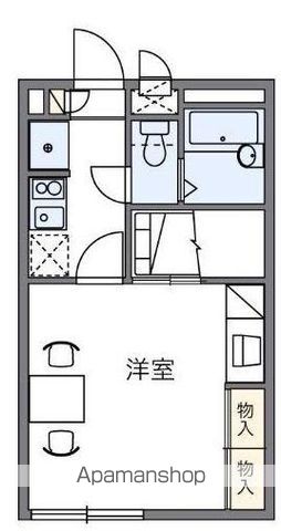 レオパレスPINE CRESTの間取り写真