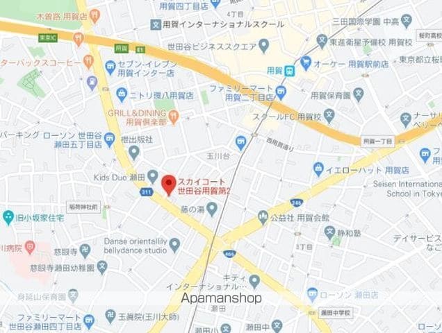 スカイコート世田谷用賀第２ 601 ｜ 東京都世田谷区玉川台２丁目10-6（賃貸マンション1K・6階・18.51㎡） その6