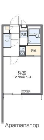 レオパレスメゾン　マドレーヌの間取り