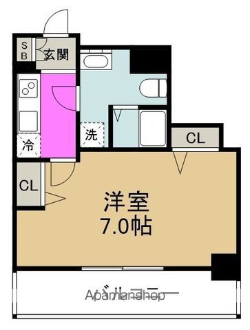 MEETME梅田西の間取り写真