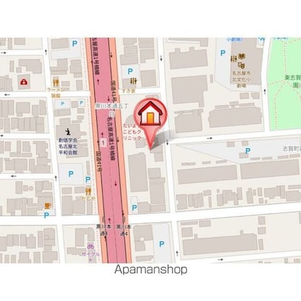 愛知県名古屋市北区志賀町４丁目[1LDK/54.29m2]の外観2