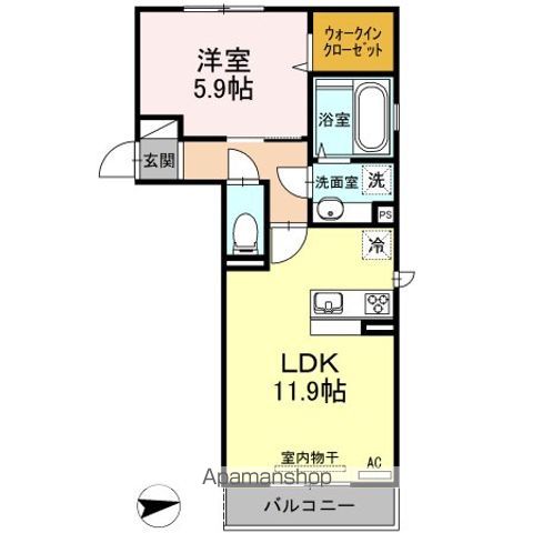 ウィル・四ツ山の間取り写真