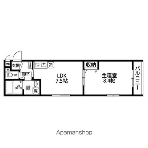 クレアーレ五条大宮の間取り写真