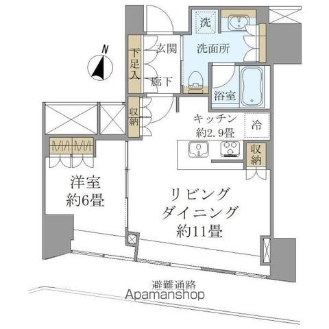 同じ建物の物件間取り写真 - ID:227085478009