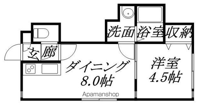ウイングコート学園前の間取り写真