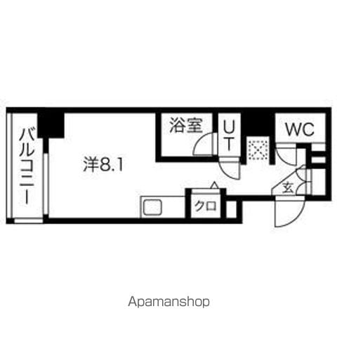 クラリッサ横浜ノワールの間取り写真