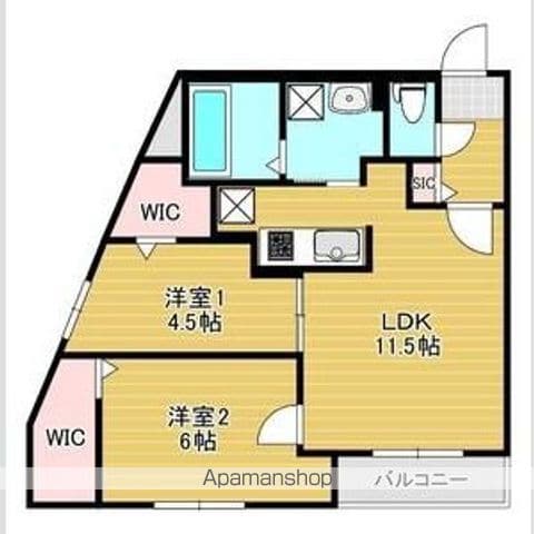 DORMIRE新札幌の間取り写真