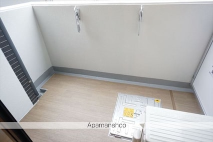 Ｌａ　Ｄｏｕｃｅｕｒ黒川[1K/25.23m2]のバルコニー