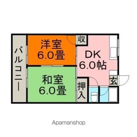 エクセルハイツの間取り写真