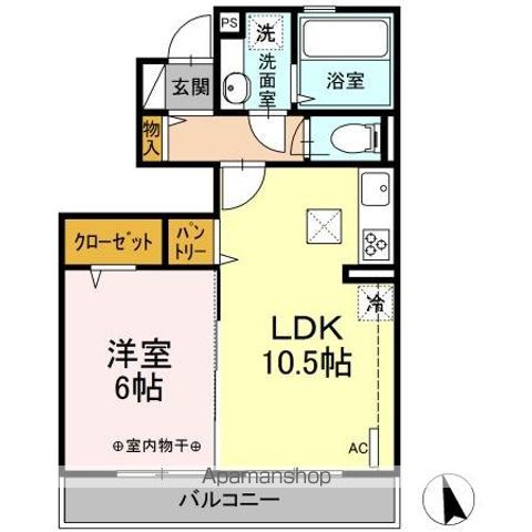 サニーサイド Iの間取り写真