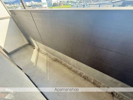 ローズ[1K/29.81m2]のバルコニー