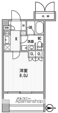 サンフル押上Ⅰの間取り