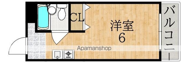シティパレスあやめ池Pー8の間取り写真