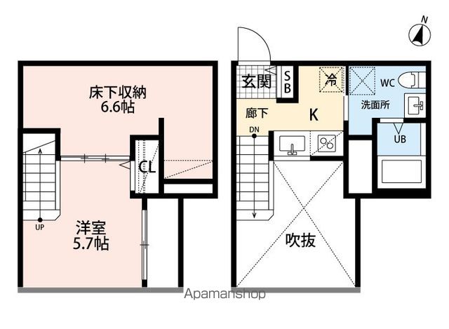 CRASTINE鹿児島の間取り写真