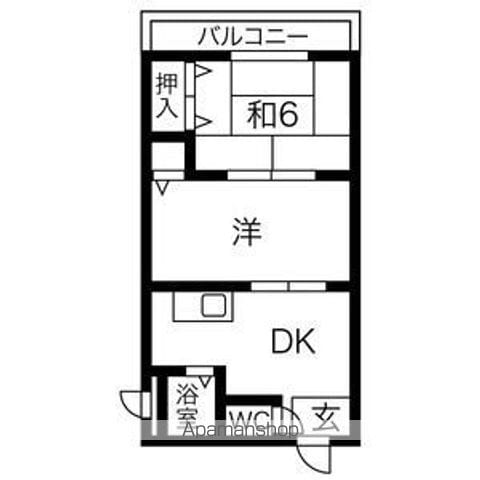 プレアール南住吉の間取り写真