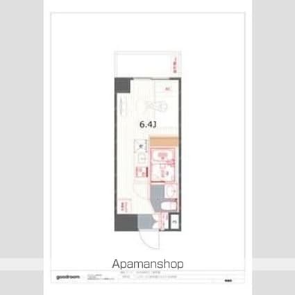 レジデンス三軒茶屋スクエア[1R/18.1m2]の間取図