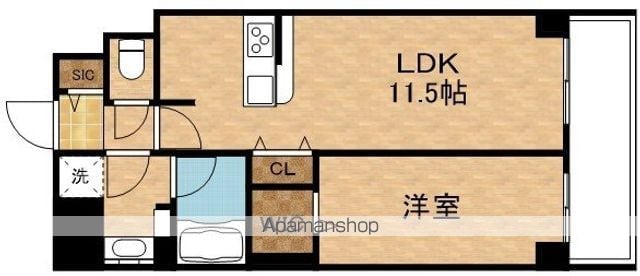 レイワニティプレイスの間取り写真