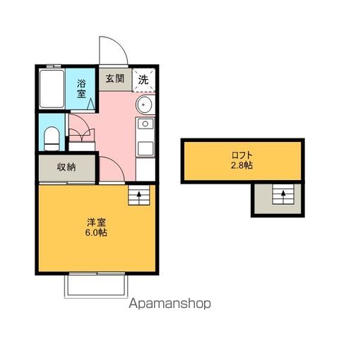 マンションプレリアの間取り写真