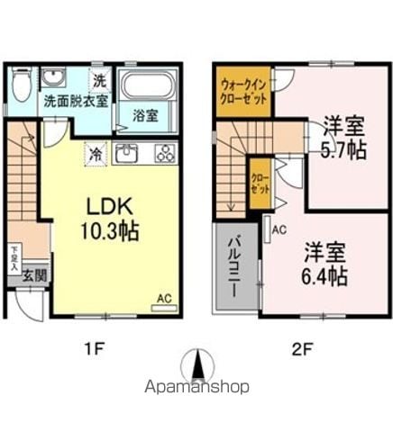 NOBLISSA棟の間取り写真
