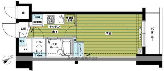 トーシンフェニックス新横濱イクシールの間取り