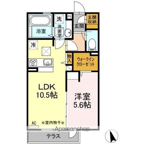 コンフォート プラス・Tの間取り写真