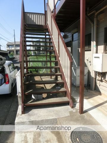 米山ハイツの玄関写真