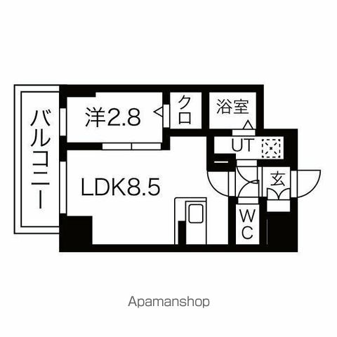 エスリード栄 THE PARKの間取り写真