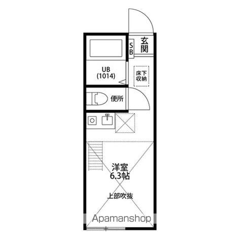 【ミルフルール西横浜の間取り】