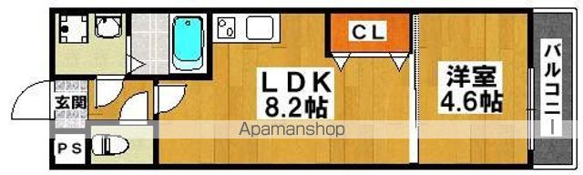 フジパレス堺大浜III番館の間取り写真