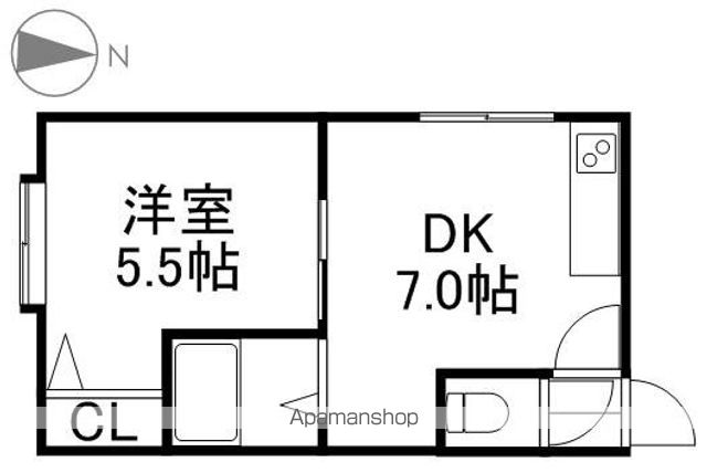 シャンベルタンの間取り写真