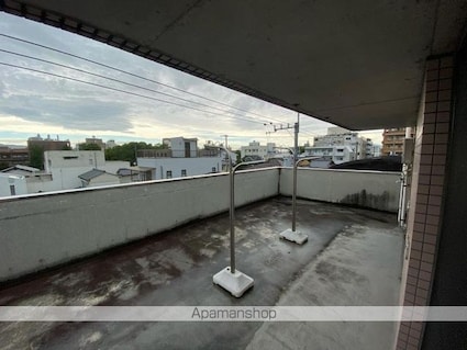 グランドール幸[1R/29.81m2]のバルコニー