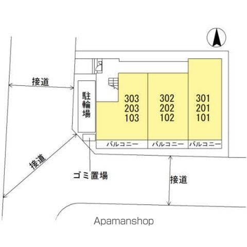 ディアコート 303 ｜ 大阪府大阪市住吉区墨江３丁目7-13（賃貸アパート1LDK・3階・42.86㎡） その17