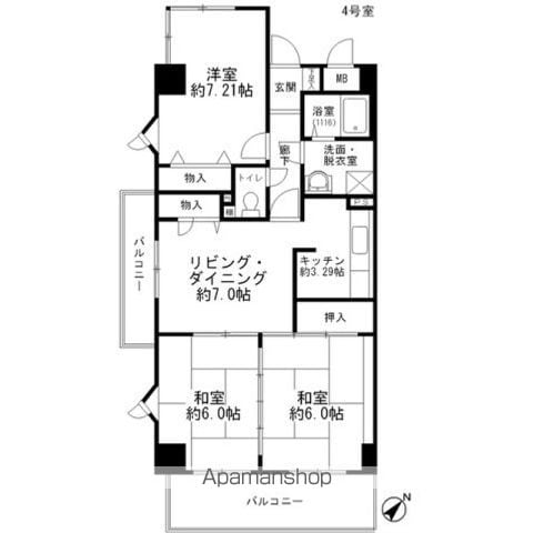 中本ビルの間取り写真